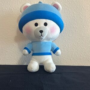 Moriah Elizabeth Blue Bear Plush YouTuber Stuffed Animal